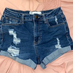 Jean shorts